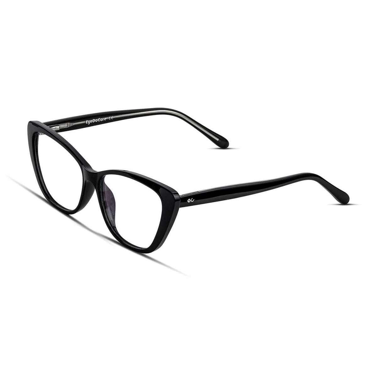Cat Eye υαλιά blue light Ariadne για υπολογιστή σε μαύρο χρώμα με κοκκάλινο σκελετό. 